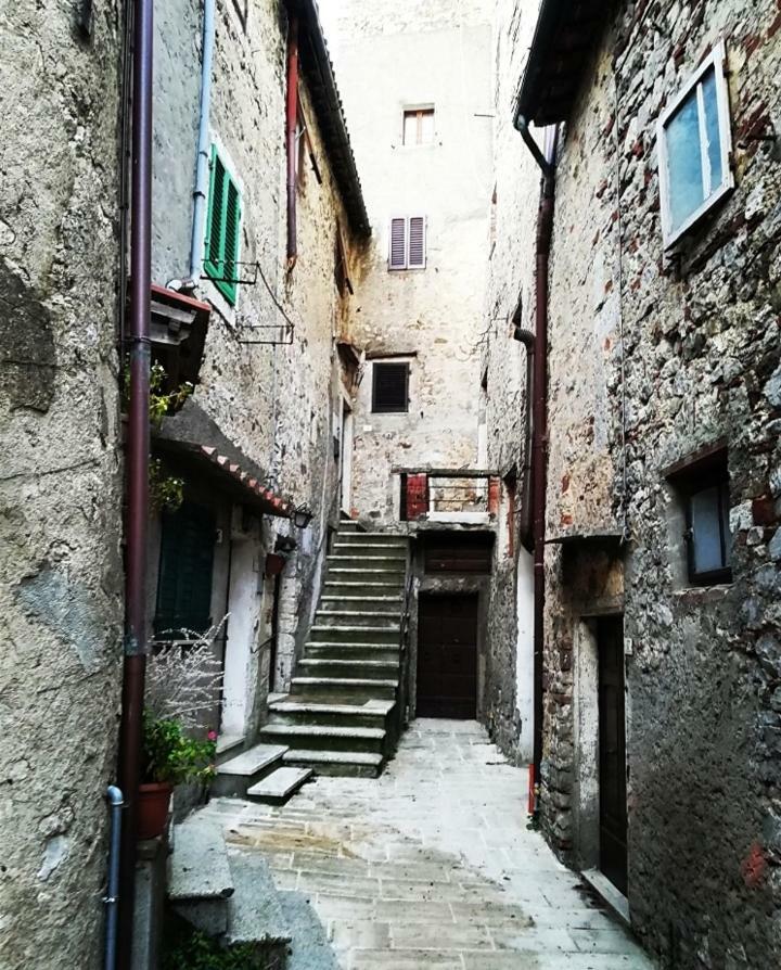 La Casa Nel Dentro Villa Campiglia dʼOrcia Dış mekan fotoğraf